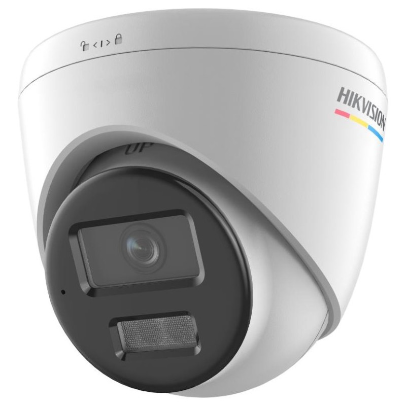 Hikvision 4MPix IP Turret Hybrid ColorVu AcuSense kamera mikrofon, IP67 DS2CD1347G2HLIU(28MM)