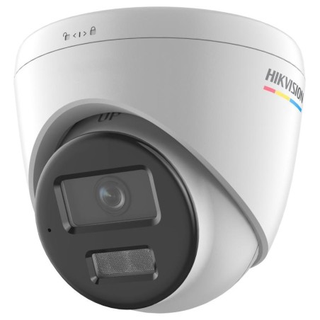 Hikvision 4MPix IP Turret Hybrid ColorVu AcuSense kamera mikrofon, IP67 DS2CD1347G2HLIU(28MM)