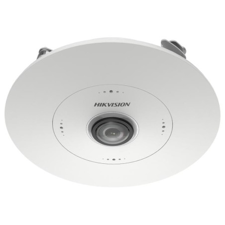 Hikvision 6MPix IP Fisheye zápustná kamera Audio, Alarm, mikrofon