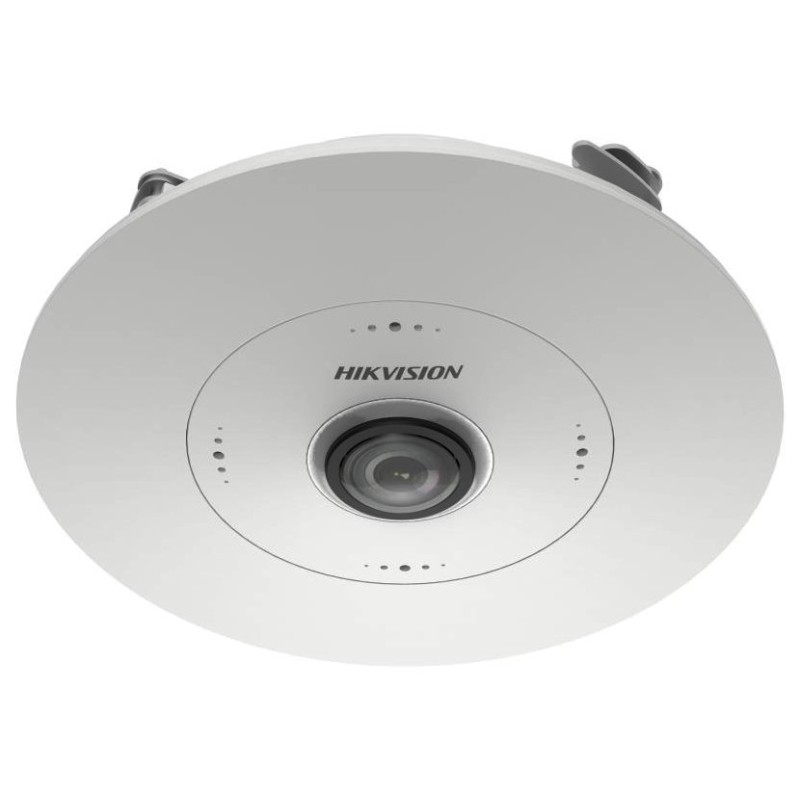 Hikvision 12 MPix IP Fisheye zápustná kamera Audio, Alarm, mikrofon