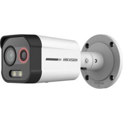 Hikvision IP Bullet termo- optická kamera objektiv 2,6mm, LED 30m, Audio, Alarm, Blikač