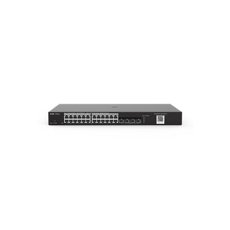 Reyee RG-NBS3100-24GT4SFP-P-V2, 28-Port Gigabit Layer 2 Cloud Managed PoE Switch