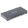 Hikvision Smart switch 8x100Mbps PoE (2xHi-PoE) + 2x Gb 110W dosah až 300m IP40 DS3E1310HPEI