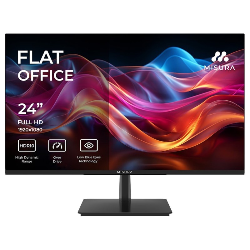 MISURA 24" LED P23QM24DFI01/ IPS/ 1920x1080 (FHD)/ 1000:1/ 8ms/ 250 cd/m2/ HDMI/ VGA/ REPRO/ VESA 75x75/ černý