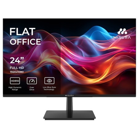 MISURA 24" LED P23QM24DFI01/ IPS/ 1920x1080 (FHD)/ 1000:1/ 8ms/ 250 cd/m2/ HDMI/ VGA/ REPRO/ VESA 75x75/ černý