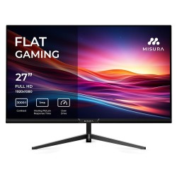 MISURA 27" LED P23CM27BFA01/ VA/ 1920x1080 (FHD)/ 3000:1/ 1ms/ 300 cd/m2/ HDMI/ DP/ REPRO/ VESA 100x100/ černý