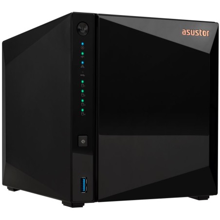 Asustor NAS AS3304T v2 4x 3,5" SATA, Realtek RTD1619B 1.7GHz, 2GB, 2.5GbE x1, USB3.2 Gen1 x3, WOW (Wake on WAN)