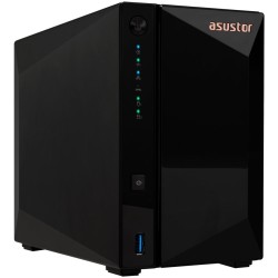 Asustor NAS AS3302T v2 2x 3,5" SATA,Realtek RTD1619B 1.7GHz, 2GB, 2.5GbE x1, USB3.2 Gen1 x3, WOW (Wake on WAN)