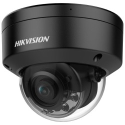 Hikvision 8MPix IP Dome Hybrid ColorVu AcuSense kamera LED/IR 30m, WDR 130dB,audio, alarm, IP67, černá