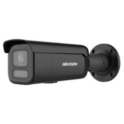 Hikvision 4MPix IP Bullet Hybrid ColorVu AcuSense kamera LED/IR 60m, WDR 130dB, Audio, Alarm, IK10, černá