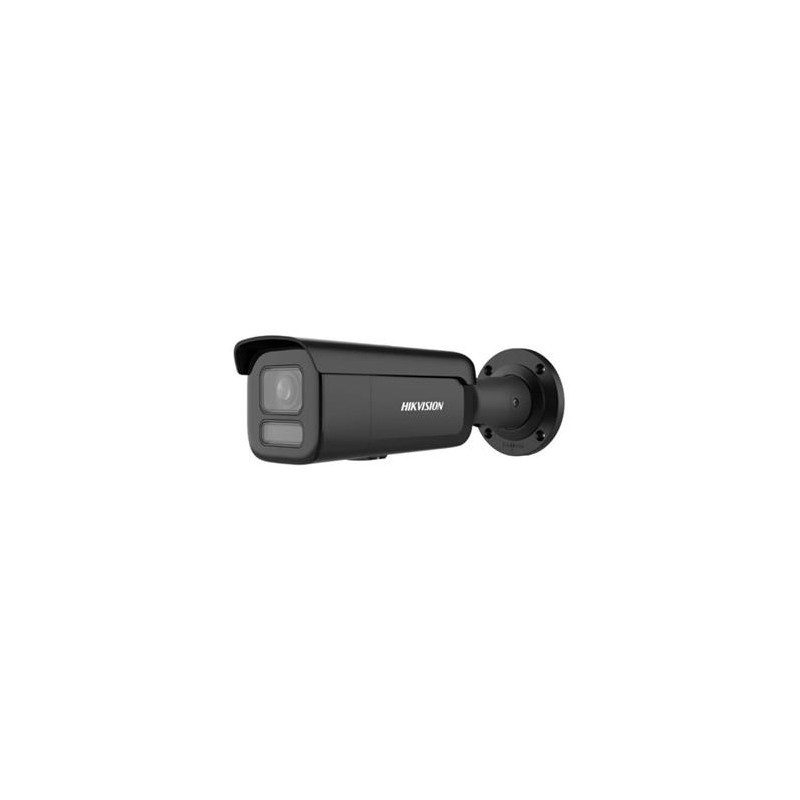 Hikvision 4MPix IP Bullet Hybrid ColorVu AcuSense kamera LED/IR 60m, WDR 130dB, Audio, Alarm, IK10, černá