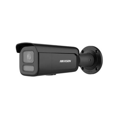 Hikvision 4MPix IP Bullet Hybrid ColorVu AcuSense kamera LED/IR 60m, WDR 130dB, Audio, Alarm, IK10, černá