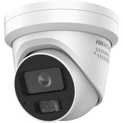 Hikvision 4MPix IP Turret Hybrid ColorVu AcuSense kamera LED/IR 40m, WDR 140dB, audio, alarm, IP67
