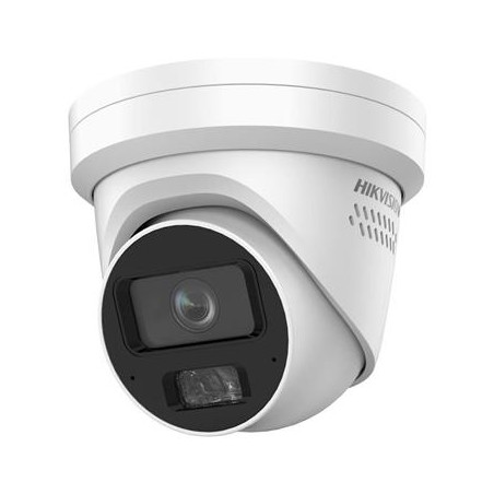Hikvision 8MPix IP Turret Hybrid ColorVu AcuSense kamera LED/IR 40m, WDR 120dB, audio, alarm, IP67