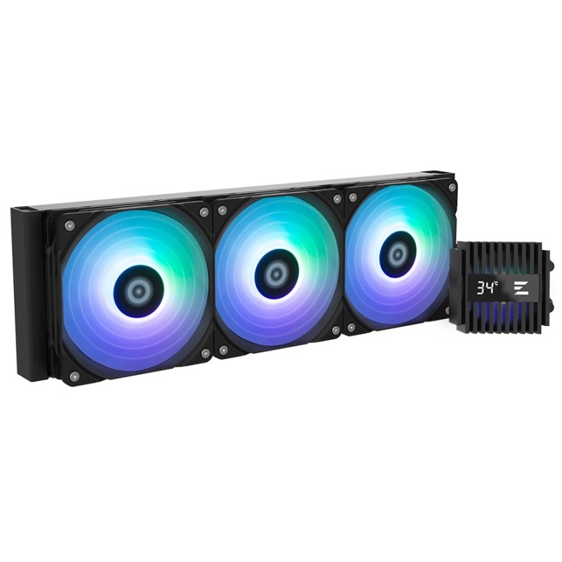 Zalman vodní chladič ALPHA2 A36 Black / 3 x 120 mm / PWM / ARGB / černý