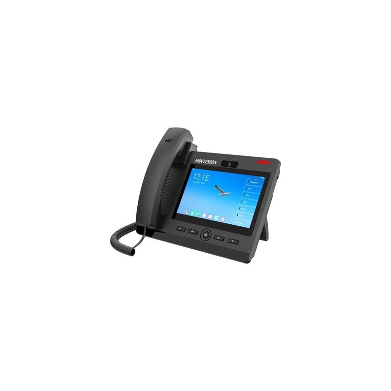 Hikvision Vnitřní SIP telefonní stanice se 7 palcovým barevným displejem a kamerou