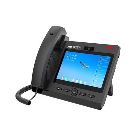 Hikvision Vnitřní SIP telefonní stanice se 7 palcovým barevným displejem a kamerou
