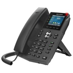 Hikvision Vnitřní SIP telefonní stanice s 2,8 palcovým barevným displejem, PoE, WiFi