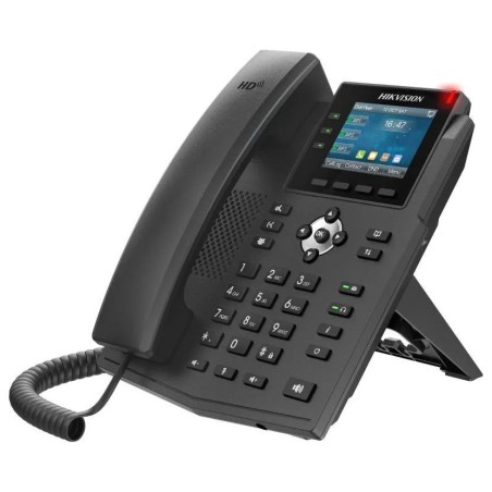 Hikvision Vnitřní SIP telefonní stanice s 2,8 palcovým barevným displejem, PoE, WiFi
