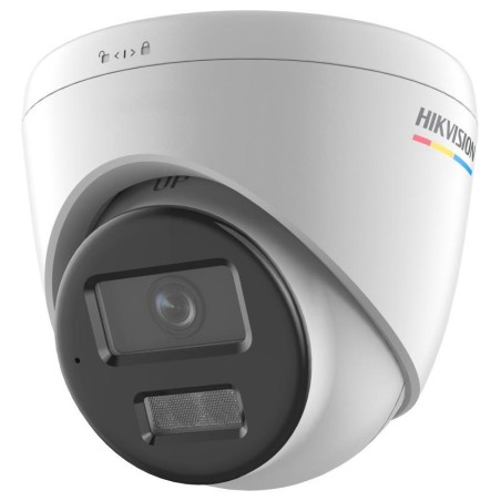 Hikvision 4MPix IP Turret Hybrid ColorVu kamera LED/IR 30m, mikrofon, IP67