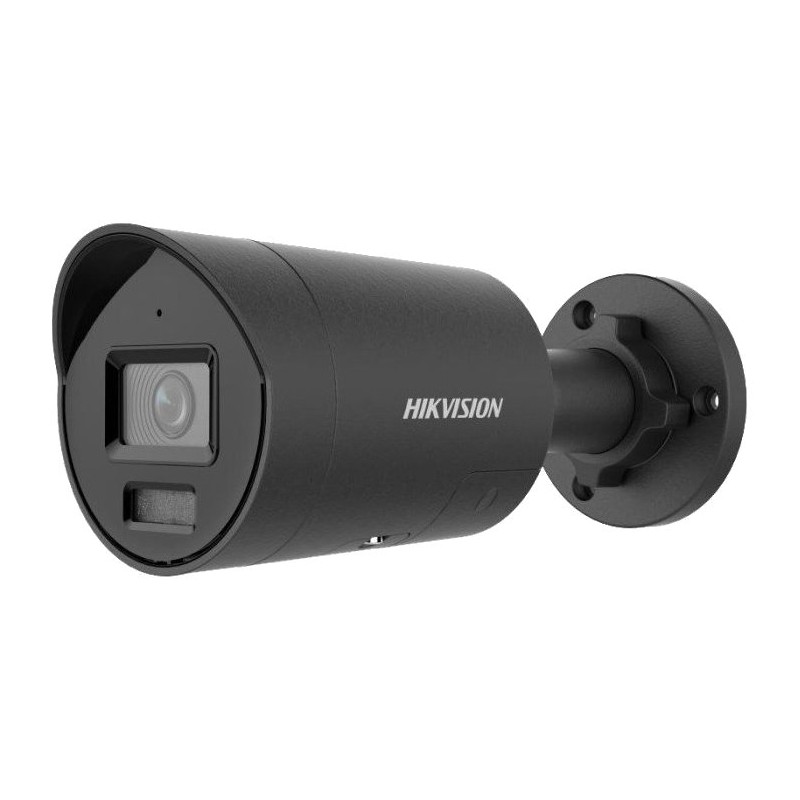 Hikvision 8MPix IP Bullet Hybrid ColorVu AcuSense kamera LED/IR 40m, WDR 130dB, mikrofon, IP67, černá