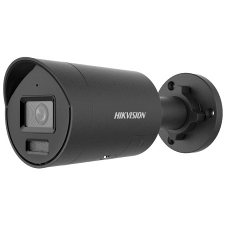 Hikvision 8MPix IP Bullet Hybrid ColorVu AcuSense kamera LED/IR 40m, WDR 130dB, mikrofon, IP67, černá