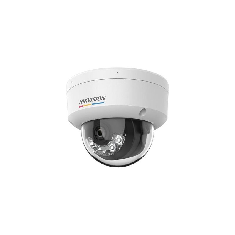 Hikvision 4MPix IP Dome Hybrid ColorVu kamera LED/IR 30m, mikrofon, IP67