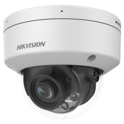 Hikvision 4MPix IP Dome Hybrid ColorVu AcuSense kamera LED/IR 40m, WDR 140dB, audio, alarm, IP67, IK10