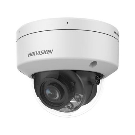 Hikvision 8MPix IP Dome Hybrid ColorVu AcuSense kamera LED/IR 40m, WDR 120dB,audio, alarm, IP67, IK10