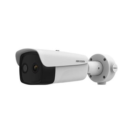 Hikvision IP termo-optická kamera s 9,7mm obj., 384x288, PoE, AudioandAlarm, Fire detection
