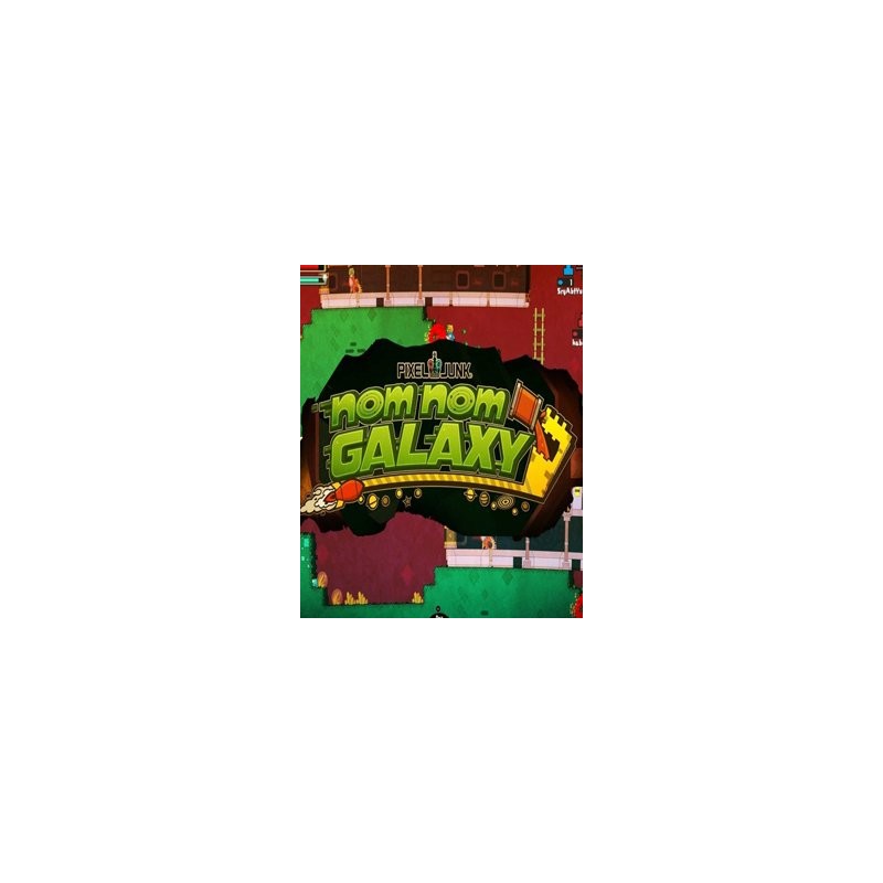 PixelJunk Nom Nom Galaxy – hra pro PC (elektronická licence)