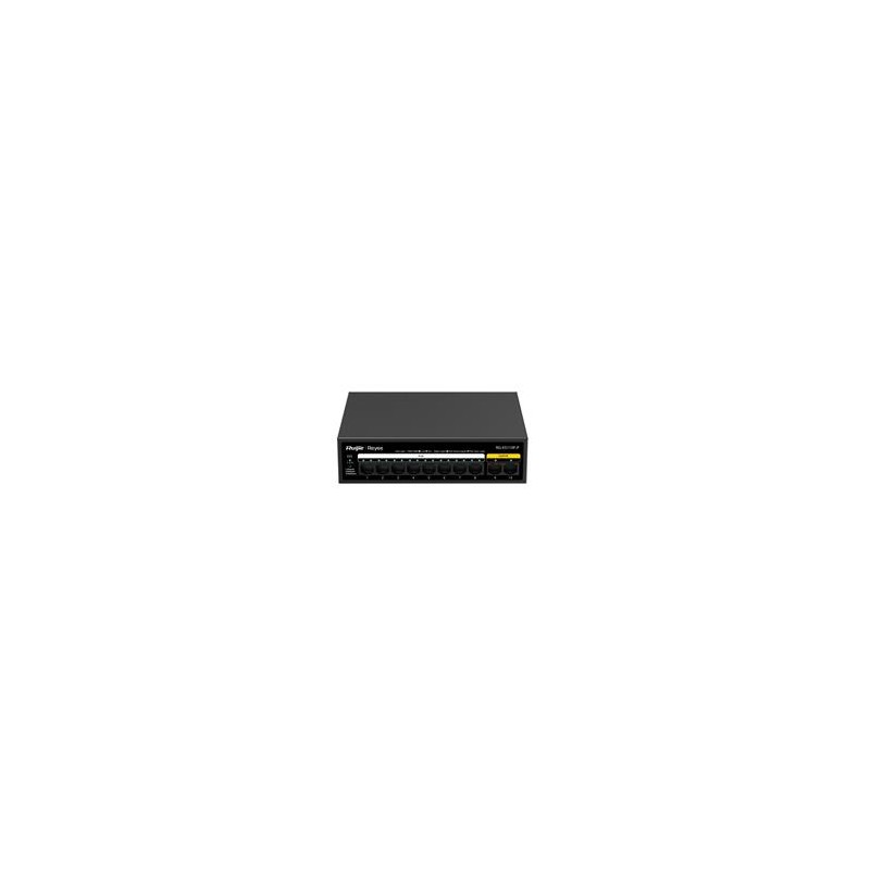 Reyee RG-ES110F-P, 10-Port 10/100 Mbps Unmanaged PoE Switch