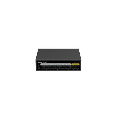 Reyee RG-ES110F-P, 10-Port 10/100 Mbps Unmanaged PoE Switch