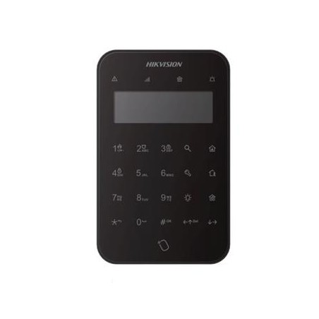 AX PRO bezdrátová dotyková klávesnice s LCD displejem, černá
