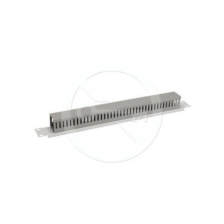 Solarix - vyvazovací panel 19" 1U RAL 7035 plastový VP-03-1-PK-G