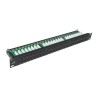 XtendLan patch panel, 19'', 48 portů, Cat6, LSA