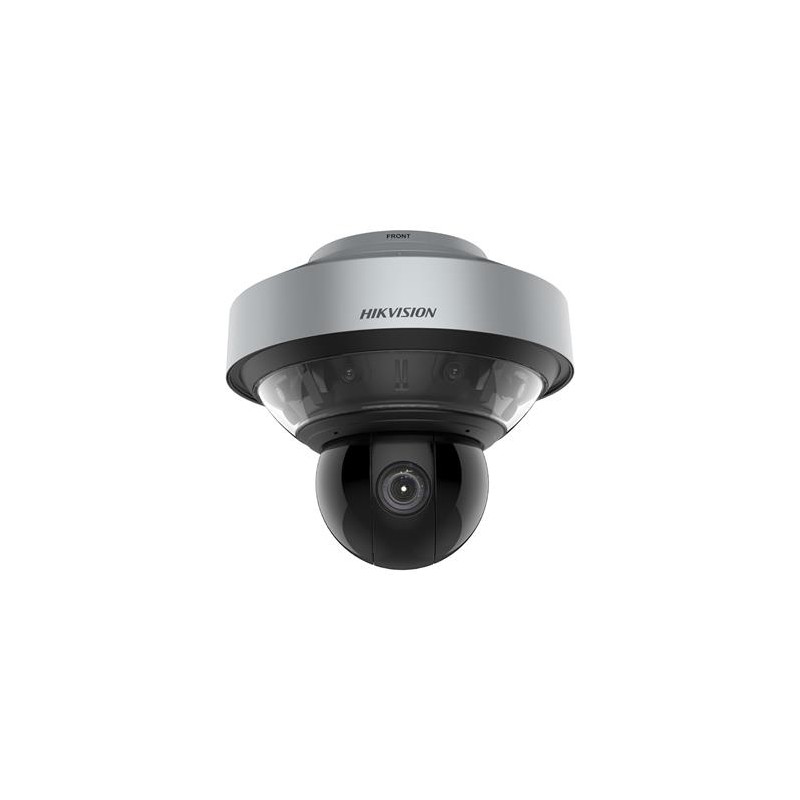 Hikvision 32 Mpix PanoVU 360° panoramatická + 4 MPix PTZ kamera, Audio, Alarm, IK10