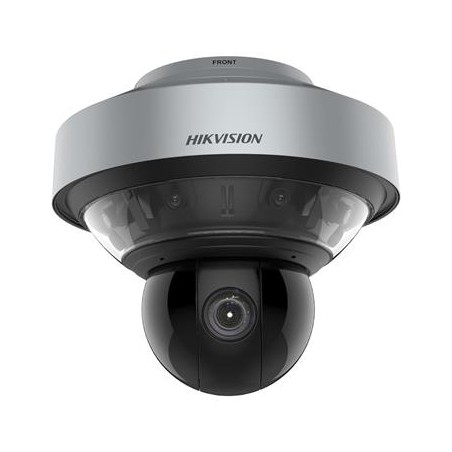 Hikvision 32 Mpix PanoVU 360° panoramatická + 4 MPix PTZ kamera, Audio, Alarm, IK10