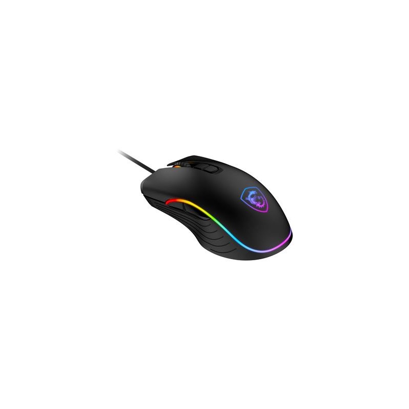 MSI herní myš FORGE GM300/ drátová/ 7.200 dpi/ RGB podsvícení/ 7 tlačítek/ USB