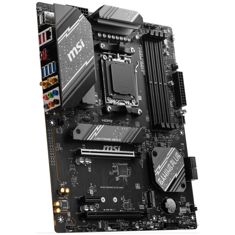 OPRAVENÉ - MSI B650 GAMING PLUS WIFI / AMD B650 / AM5 / 4x DDR5 / 2x M.2 / HDMI / DP / USB-C / WiFi / ATX
