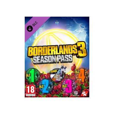 Borderlands 3 Season Pass – herní rozšíření pro PC (elektronická licence)