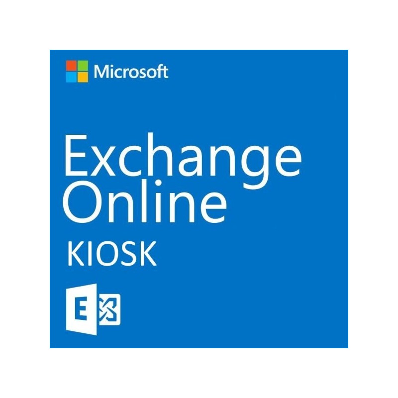 Elektronická licence: Microsoft CSP Exchange Online Kiosk předplatné 1 rok, vyúčtování ročně