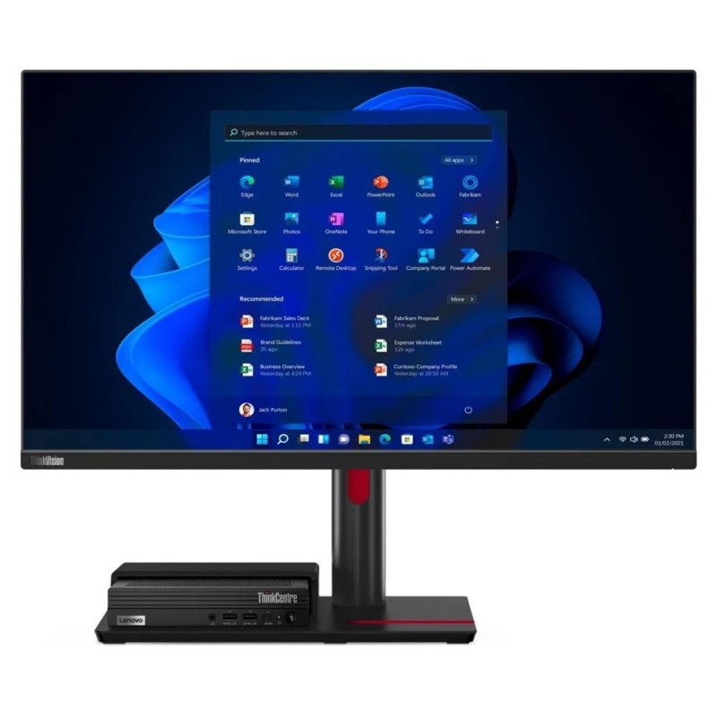 Lenovo ThinkCentre/TIO Flex 27i/27"/IPS/FHD/60Hz/6ms/Blck-Red/3R