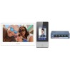 Hikvision KIT IP videotelefonu, dveřní stanice + bytový monitor + switch DSKIS902S
