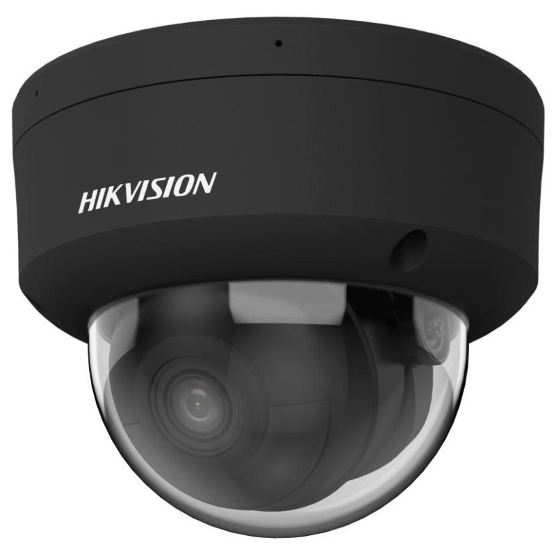 Hikvision 8Mpix IP Dome Acusense kamera IR 30m, Audio, Alarm, 130 dB WDR, IP67, IK10, černá