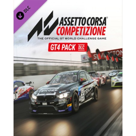 Assetto Corsa Competizione GT4 Pack – herní rozšíření pro PC (elektronická licence)