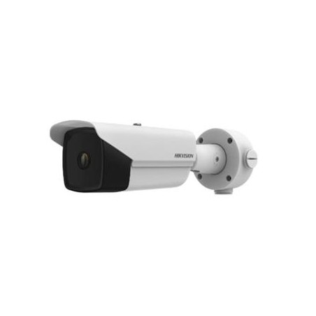 Hikvision IP termální nerezová kamera s 6,5mm obj., 384x288, PoE, AUDIO, ALARM, IK10