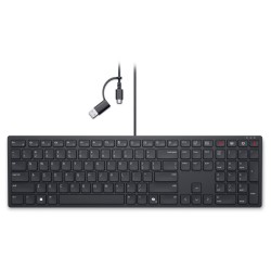 DELL KB525C/ anglická/ klávesnice/ USB/ černá