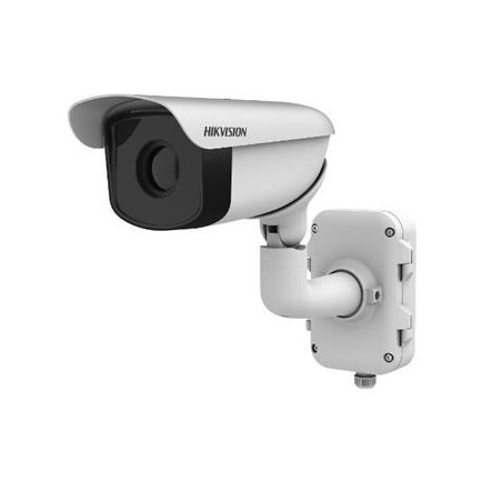 Hikvision IP antikorozní termo kamera s 100mm obj., 640x512, PoE, AUDIO, ALARM,IP 67, TVS 6000V, detekce ohně
