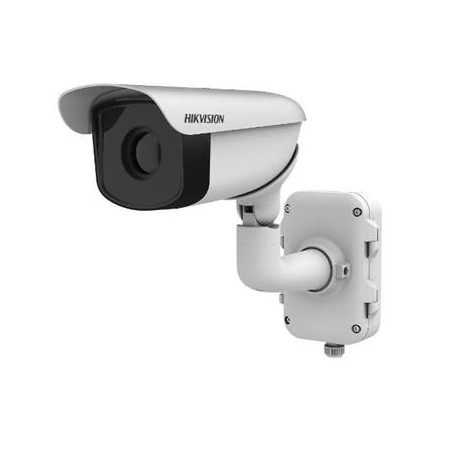 Hikvision IP antikorozní termo kamera s 50mm obj., 640x512, PoE, AUDIO, ALARM,IP 67, TVS 6000V, detekce ohně